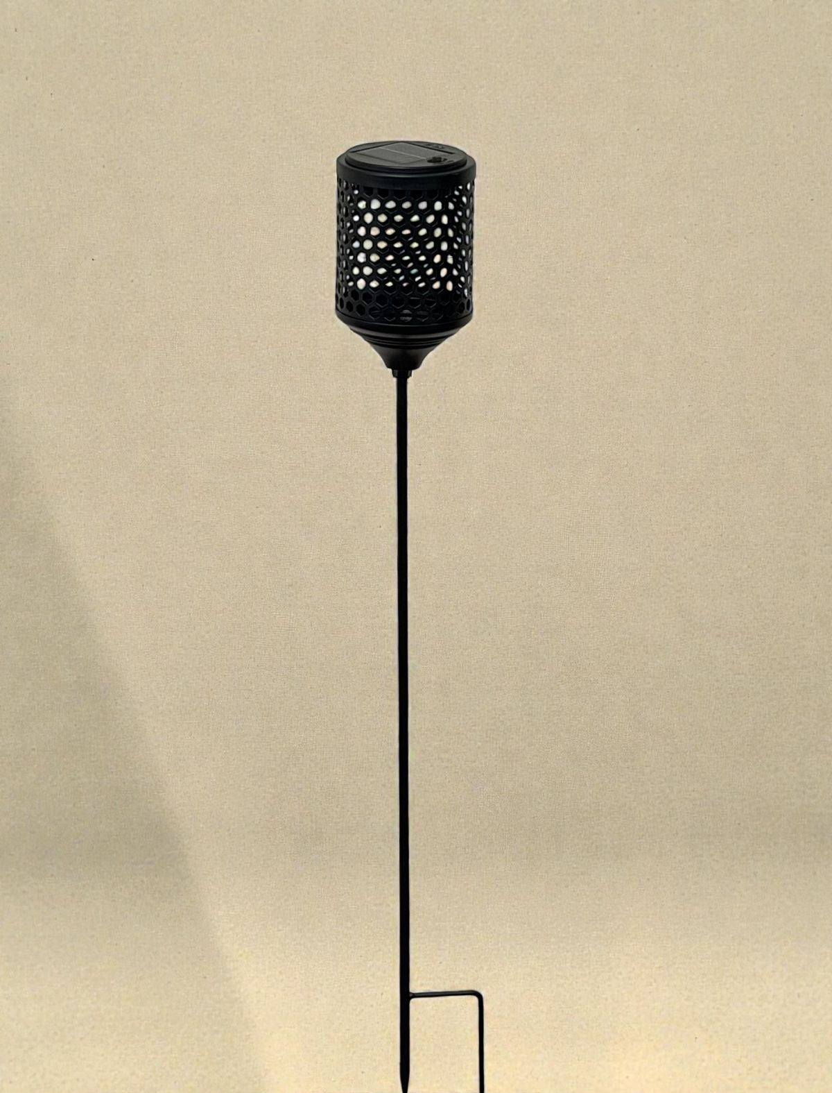 Metal Garden Post with Solar Light – Dewdrop