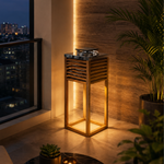 Wood & Steel Fusion - Solar Lanterns